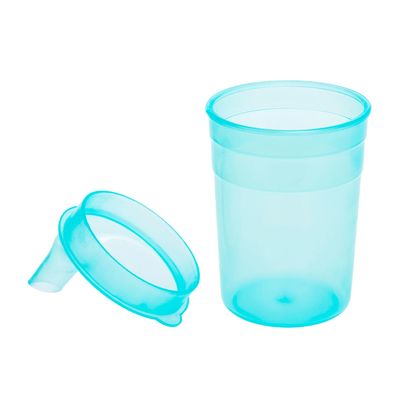 Поильник BESIDE с крышкой-носиком 200 мл, голубой