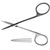 Н-34-1 Ножницы для роговицы тупоконечные прямые