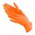 Нитриловые перчатки Benovy Nitrile High Risk, оранжевые