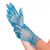Перчатки виниловые голубые Benovy Vinyl голубые, 50 пар