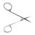 Н-61 Ножницы глазные для стекловидного тела вертикально-изогнутые 114 мм