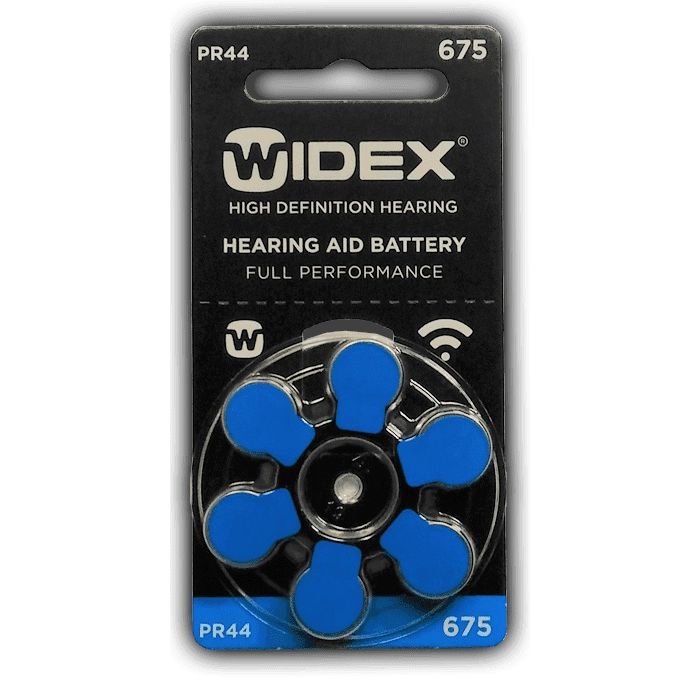 Батарейки для слухового аппарата 675 Widex | Медтехника №7 Самара